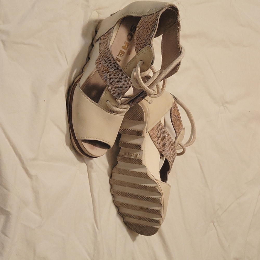 Sorel wedge sandals